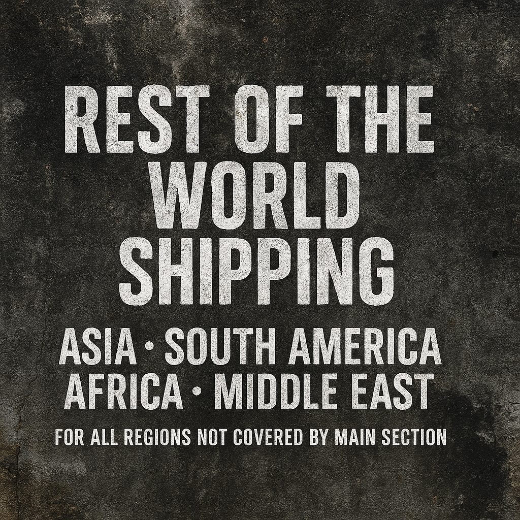 Rest of The World. (South America, Asia, Africa and select other regions)
